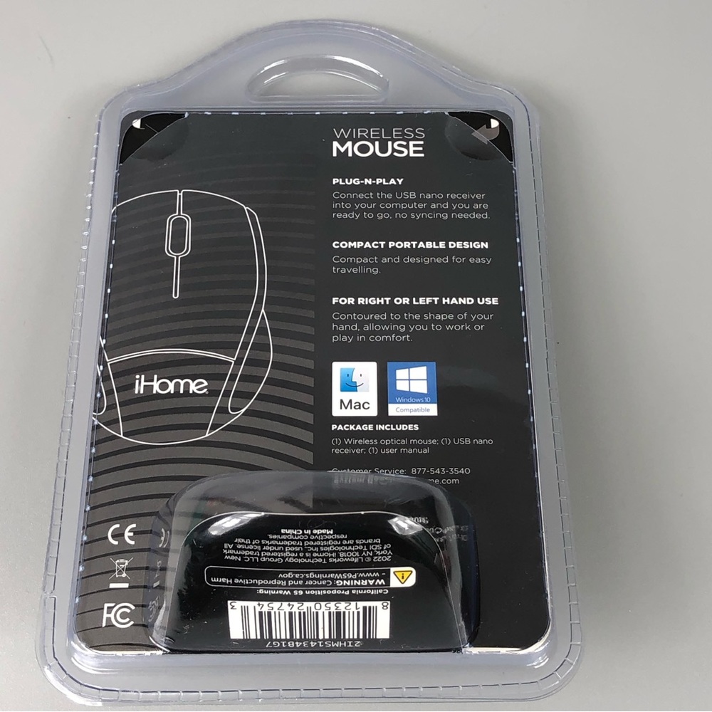 iHome Wireless Mouse - Picture 2 of 3